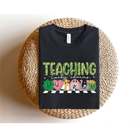 Teaching Lucky Charms T-Shirt, Lucky Teacher T-Shirt, Saint Patrick's Day Teacher T-Shirt,