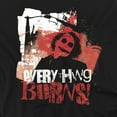 thumbnail image 2 of Dark Knight T-Shirt Everything Burns Unisex Graphic Tee For Men & Women, 2 of 7
