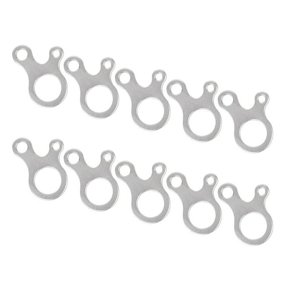 10 Pcs Outdoor Camping Tent Rope Buckles Non Slip 3 Hole Rope Tensioner Guyline Cord Adjuster Paracord Tensioner