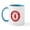 White/Blue Inside, variant on CafePress - Tyrone Mug - 11 oz Ceramic Mug - Novelty Coffee Tea Cup