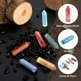 thumbnail image 2 of U8MO 8pcs Natural Pointed Bullet Beads No Hole Charms For Pendant Making 36.5~40mm, 2 of 7