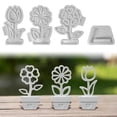 thumbnail image 4 of Silica Gel Spring 4 Pieces Gypsum Silica Gel Spring Flower Pot Silica Gel Spring Silica Gel Spring Epoxy Resin Silica Gel DIY D, 4 of 7