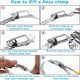 thumbnail image 2 of Abrazadera de Manguera de 12 Pies, 10 Piezas, Kit Combinado de Sujetadores Resistentes, Abrazadera de Banda de Abrazadera de Tubería Ajustable para Tuberías, Mecánica Automotriz, 2 of 5