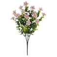 thumbnail image 2 of Purple Artificial Eucalyptus Flowers with Leaves 1 Bunch Colored Faux for Outdoor Spring Decoration Realistic Suitable for Courtyards Family Gardens Flower Pots by Miyuadkai, 2 of 9