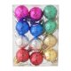 thumbnail image 1 of 12 adornos navideños con forma de bola para colgar en el de Navidad Strade Fareast Limited Estrella, 1 of 8