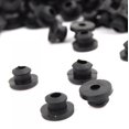 thumbnail image 4 of 100 Pcs Oeillets en Caoutchouc Tétons pour Machine Noir Fournitures Accessoires, 4 of 8