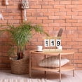thumbnail image 5 of Vintage Wood Perpetual Calendar, Wooden Flip Calendar Turn Page Month Date Display for Desk Style 1, Brown, 5 of 5