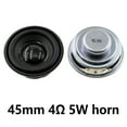 thumbnail image 3 of tegongse Speaker 45mm 4Ohm 5W/8Ohm 3W Inner Magnetic Speaker High Power Full Ranges Audios Speaker for Loudspeakers Home Theater, 3 of 11