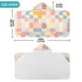 thumbnail image 4 of Yayeee Kids Hooded Towels Toddler Soft Absorbent Beach Bathing Wrap 50" x 23.5", Pink Floral, 4 of 5