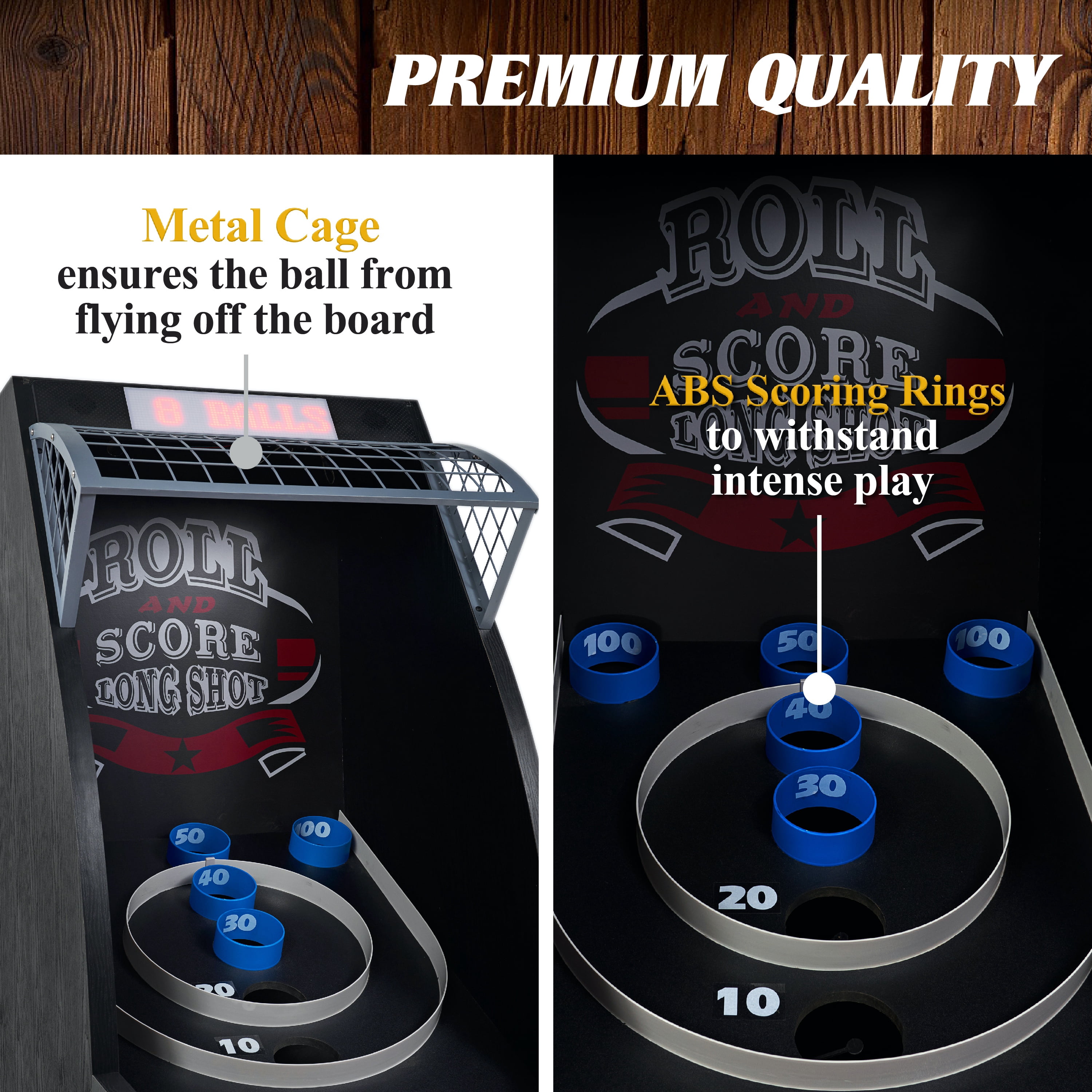 Barrington 130" Premium Indoor Roll and Score Game