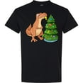 thumbnail image 3 of Inktastic Tyrannosaurus Rex Decorating Christmas Tree T-Shirt, 3 of 5
