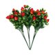 thumbnail image 1 of KAKOWELY 3Ud Rama Artificial Roja De Fresa Para Floral Y Centros De, 1 of 8