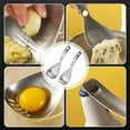 thumbnail image 5 of ABCISI Stainless Steel Multipurpose Grinding Spoon, Strainer Spatula Cooking Utensil Set - Garlic Grater, Home Kitchen Gadget (1 Set), 5 of 8