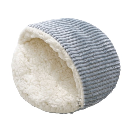 Warm and Safe Hamster Nest Pad Soft Winter Bedding Pet Bed for Small Rodents Pet Cage Corner Bed Pet Supply