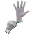 thumbnail image 1 of Paire de Gants Anti-coupures, Taille XL, Gant de Cuisine Protection Classe 5, Norma EN 388, 23-24cm, Gris Chanvre, 1 of 5