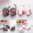 thumbnail image 3 of Cat Mice Toy Interactive Interactive Cute Mini Cat Teaser Toy Cat Bite Toy, 3 of 8