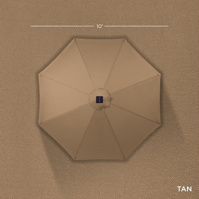 backyard creations 11 offset patio umbrella Berkley Jensen 11' Offset Umbrella w/LED Lighting