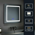 thumbnail image 3 of Lexora Home Bracciano 30" x 32" LED Medicine Cabinet with Defogger, 3 of 7