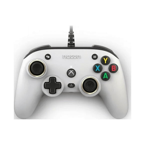 RIG Nacon PRO Compact Controller for Xbox Series X|S and Xbox One-White- Refurbished (Excellent)