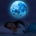 thumbnail image 3 of Estrellas que brillan en la oscuridad para techo, 440 piezas de estrellas de techo que brillan en la oscuridad, decoración de pared para niños, para dormitorio de niños, 3 of 6