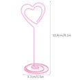 thumbnail image 2 of SUTENGDA Pink Hearts Business Card Clip  12-Pack Office Supplies Message Holder with Base  Convenient Desk Organizer for Easy Note Taking and Reminder, 2 of 9