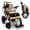Coffee, variant on 330 lbs Weight Capacity, Long Battery Range, Electric Wheelchairs for Adults, US Based Premium Customer Support, Remote Controlled Lightweight Wheel Chair for Seniors, IQ-8000 by Majestic