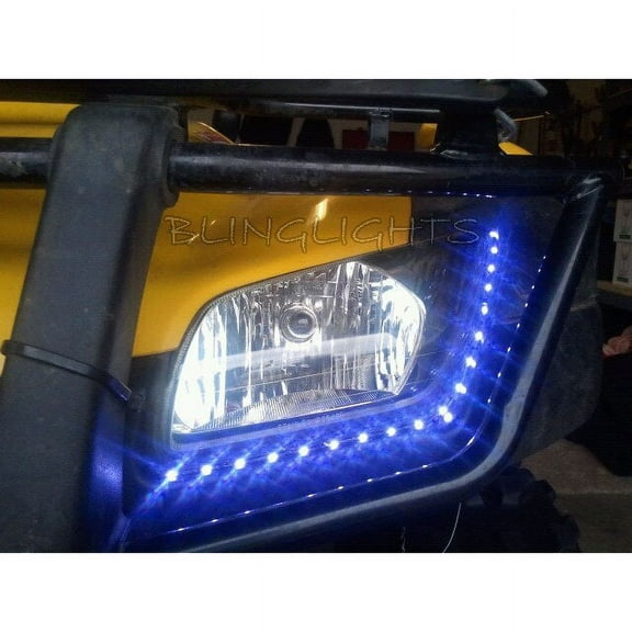 For The Honda FourTrax Foreman LED DRL Light Strips Headlamps Headlights Head Lamps Day Time Running Lights