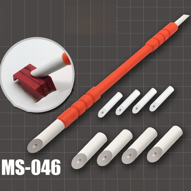 Herramienta de pintura modelo de 4,44 pulgadas, bolígrafo de limpieza de 11,3 cm, para limpieza línea de filtración de envejecimiento, Yotijar pluma removedora