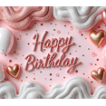 thumbnail image 4 of Decorative Design Happy Birthday Banner Glitter Letters Balloon Decoration for Kids Party Celebration Photo Shoot, 4 of 7