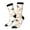 3 Black, variant on Cute Bee Gnome Print Adult Socks for Men & Women,Calf Socks, Ankle Socks,Boots Socks,Breathable Casual Sock,Unisex Crew Socks