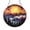 Acrylic 3.5 Inch, variant on Round Purple Forest Sunset Stained Glass Style Suncatcher, Decorative Landscape Window Art