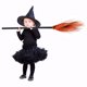 thumbnail image 4 of BRI Escoba de bruja de Halloween, accesorios de escoba de plástico para fiesta de disfraces, decoración de Halloween, 4 of 7