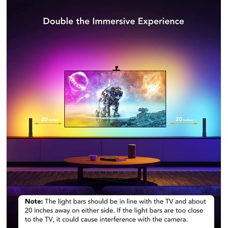Govee - Dreamview TV Backlights and Light Bar with Camera