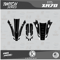 thumbnail image 2 of Kalair GFX Graphics Kit for Honda XR70 (1997-2000) Twitch Series, 2 of 5