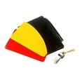 thumbnail image 1 of Clearance! beishanbush Home Decor Set Referee with Sports Whistle Metal Metal Card Whistle Stainless for Football Steel Card Yellow and / Red Coachs & Stationery One Size Multi-Color, 1 of 9