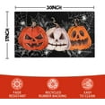thumbnail image 3 of Halloween Door Mat,Pumpkins Spider Web Outdoor Mats for Front Door,Halloween Indoor Entrance Non-Slip Doormat,Halloween Entryway Welcome Rubber Mats for Front Porch Decor 30" x 17", 3 of 6