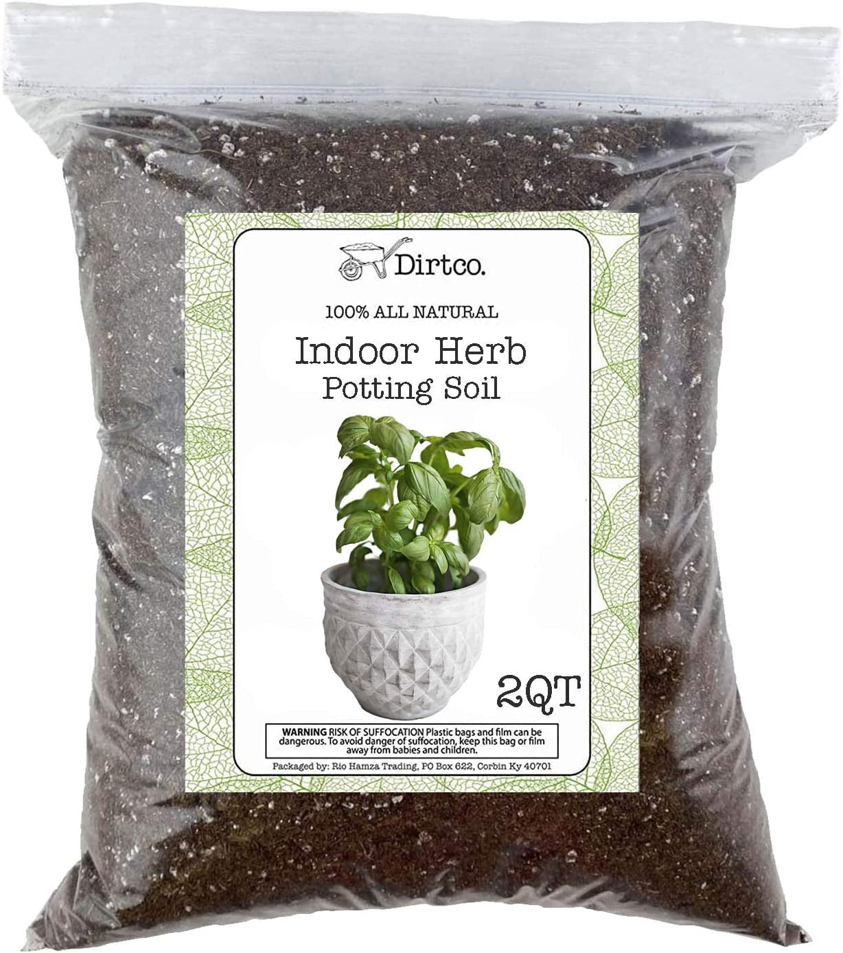 Soil Mixture for Indoor Herb Planters, Specially Blended