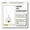 thumbnail image 2 of Custom Photo Projection Necklace 925 Sterling Silver, Birthday Gifts for Mom from Daughter and Son, Unique Necklace Gifts for Mom on Mother’s Day., 2 of 8