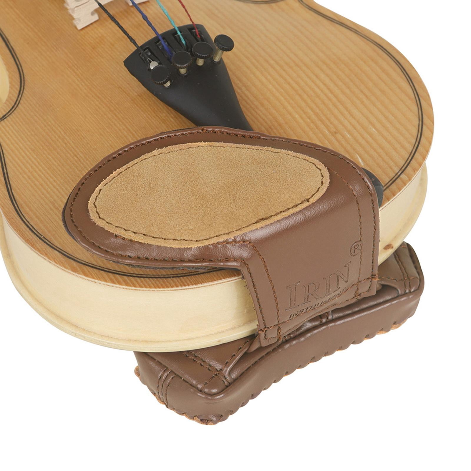 LeeQinersw Violin Shoulder Rest Pad Cover Anti Slip Chin Protector Chinrest Pad for Musical style D