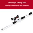 thumbnail image 4 of Mini Travel Portable Ultralight Stream Hand Pole Telescopic Fishing Rod Fishing Tackle 1.8M, 4 of 8