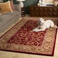 thumbnail image 3 of Safavieh Heritage Oslo Oriental Wool Area Rug, Red/Gold, 3' x 5', 3 of 12