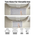 thumbnail image 4 of Juego de tapetes de baño Furicher antideslizantes y absorbentes 51 x 120 cm y 46 x 76 cm, 4 of 7