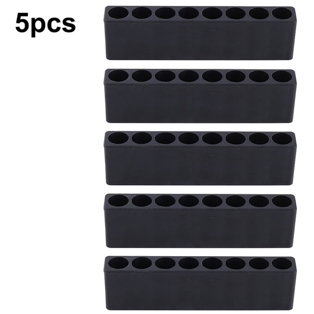The plastic screwdriver head stores the drill bit holder for power accessories 8 holes