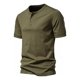 thumbnail image 1 of Playera Hombre Cuello Henley Casual Cómoda Manga Corta, 1 of 8