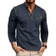 thumbnail image 1 of Camisa Henley Para Hombre,originals Henley De Manga Larga, 1 of 7
