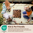thumbnail image 4 of Design&I 8'x10' Ultra Soft Area Rug, Cabin Woodland Sunset Cub Wildlife Border Bathroom Medieval Print None Fluffy Washable Non Shedding for Bedroom Living Room Under Sectional, 4 of 7
