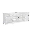 thumbnail image 2 of Maklaine Modern / Contemporary 90" Entertainment Console Chalk White, 2 of 7