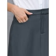 thumbnail image 4 of DARING DIVA Women's Business Pencil Skirt Work Long Skirts Small Dark Grey, 4 of 7