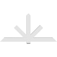 thumbnail image 4 of 84"W x 42"H x 4"D x 6"F, 12/12 Pitch, Kennewick Architectural Grade PVC Gable Bracket, 4 of 8