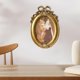 thumbnail image 1 of Soporte de Imagen de Resina Ovalado Baoblaze para Colgar en Pared 17.5cmX26cm, 1 of 7